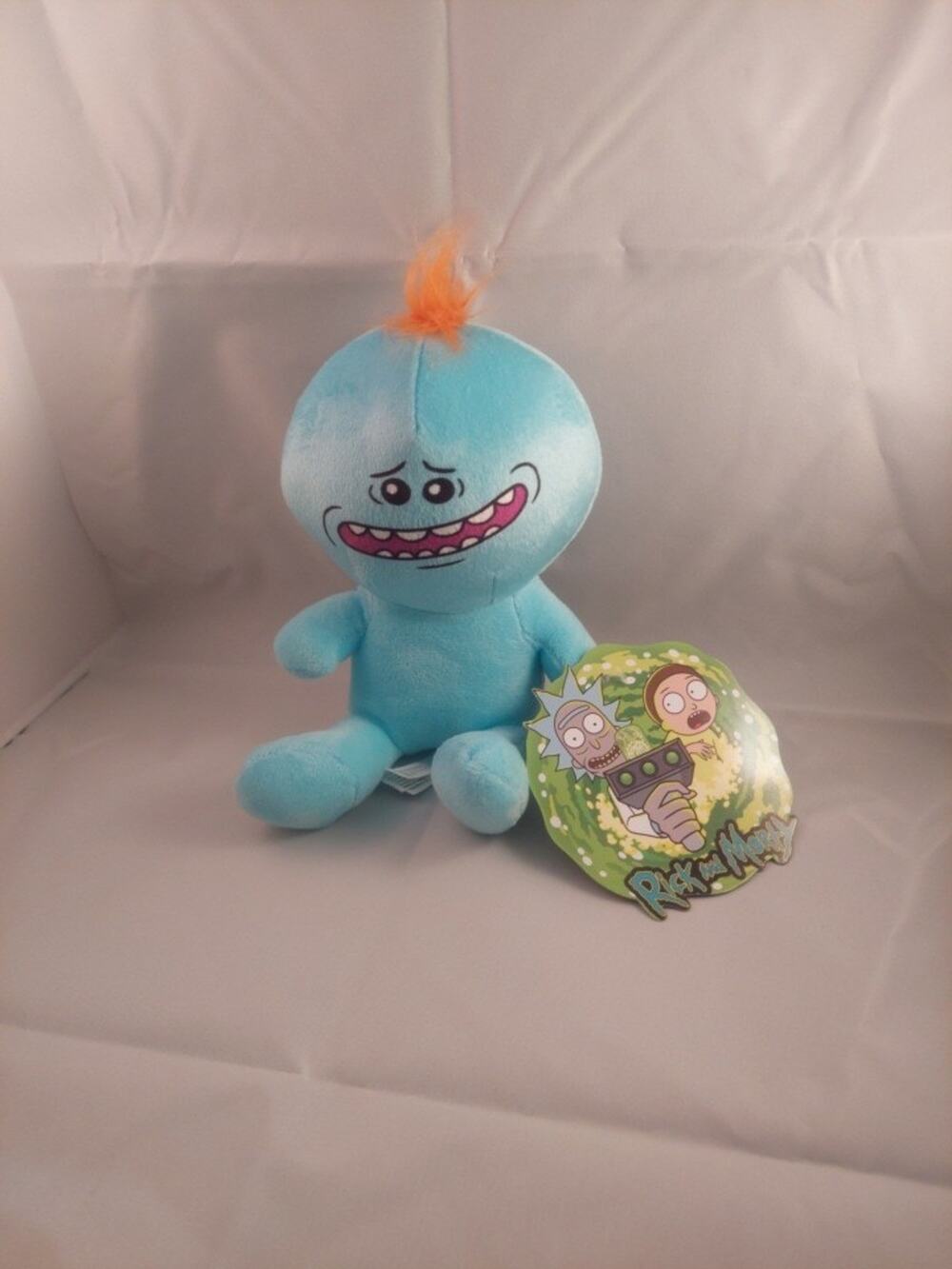 Rick and Morty Adult Swim 7” Plush Mr. Meeseeks Blue Licensed Stuffed Plush New